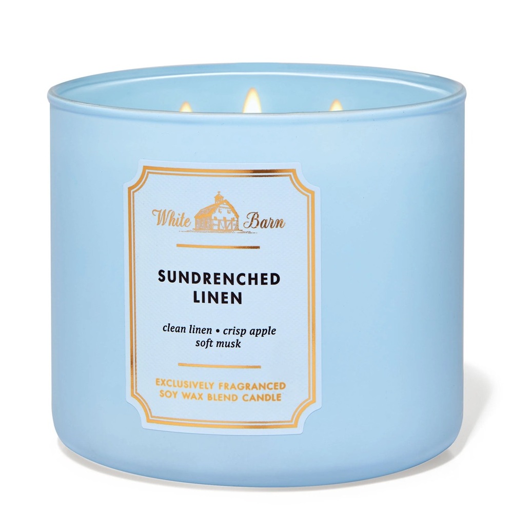 Linin Bath and Body Works Candle